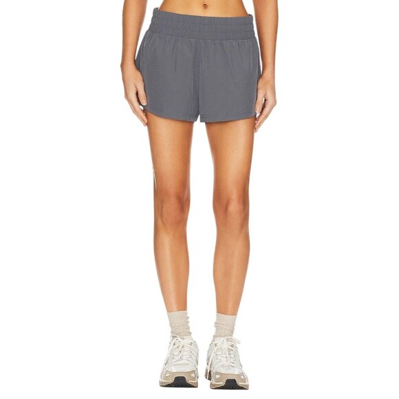 Varley Pants - Varley Kallin Running Shorts in Blue Turbulence XSmall New Womens Athletic
